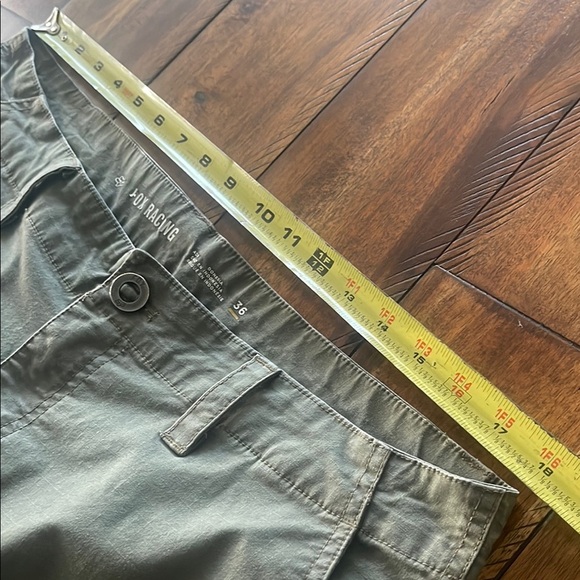 Fox Racing  Men's Utility cargo Flat
Front Chino Pants Size 36 Moto Green Pants - Picture 6 of 15